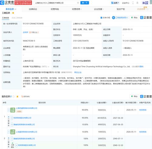恺英网络成立人工智能技术公司 布局信息技术咨询服务新赛道